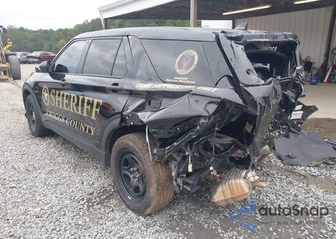 2024 Ford Police Interceptor from USA, damaged, VIN 1FM5K8AC6RGA25704